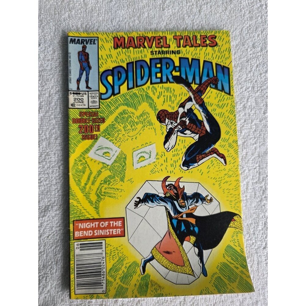 Marvel Tales Starring Spider-Man #200 Marvel Comic Book 1987